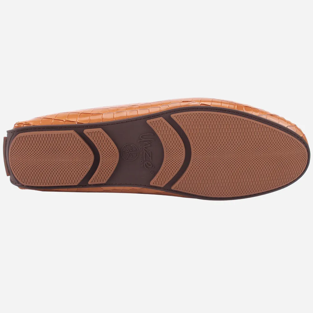 Men's "ZUVIJ" Comfy Flat Moccasins Shoes