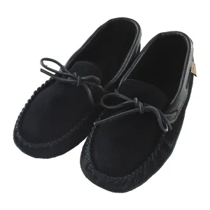 Men's Suede Leather Trim Moccasins (Final Clearance - Size 8, 9, 11 ONLY)