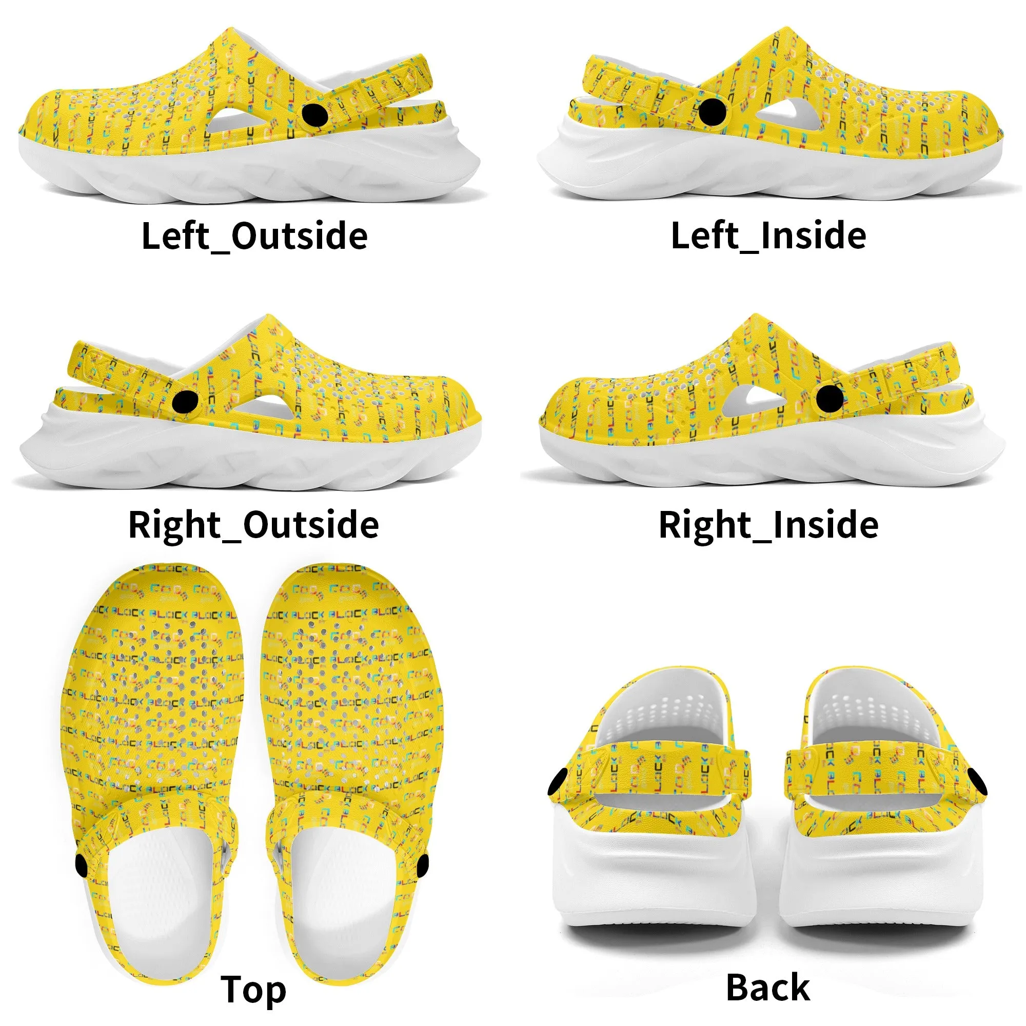 Mens Summer Hollow Out Clogs