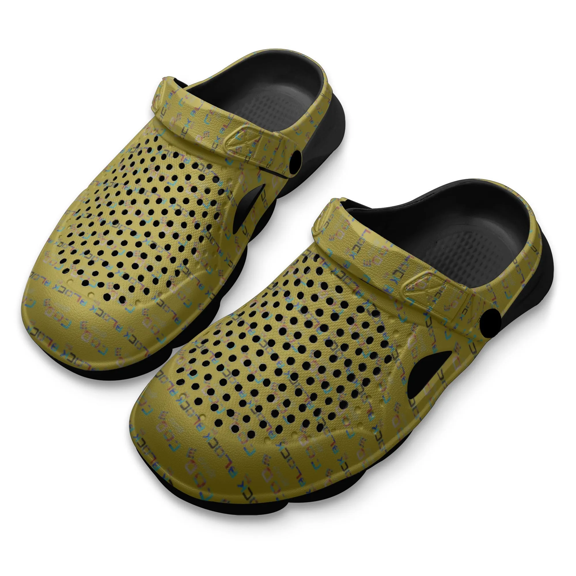 Mens Summer Hollow Out Clogs