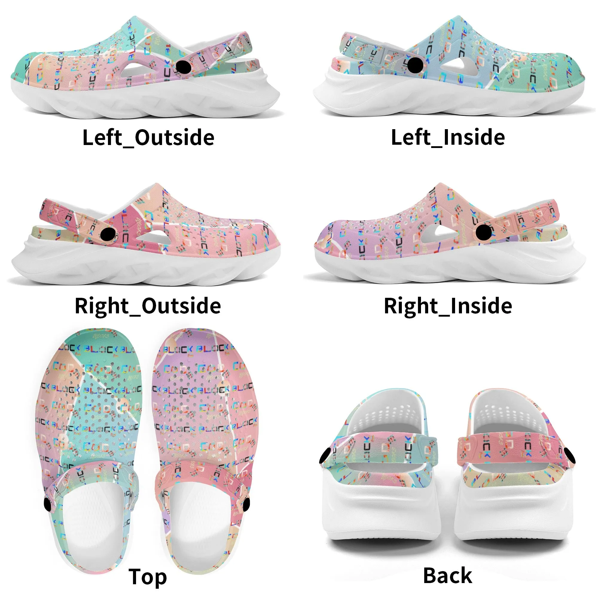 Mens Summer Hollow Out Clogs