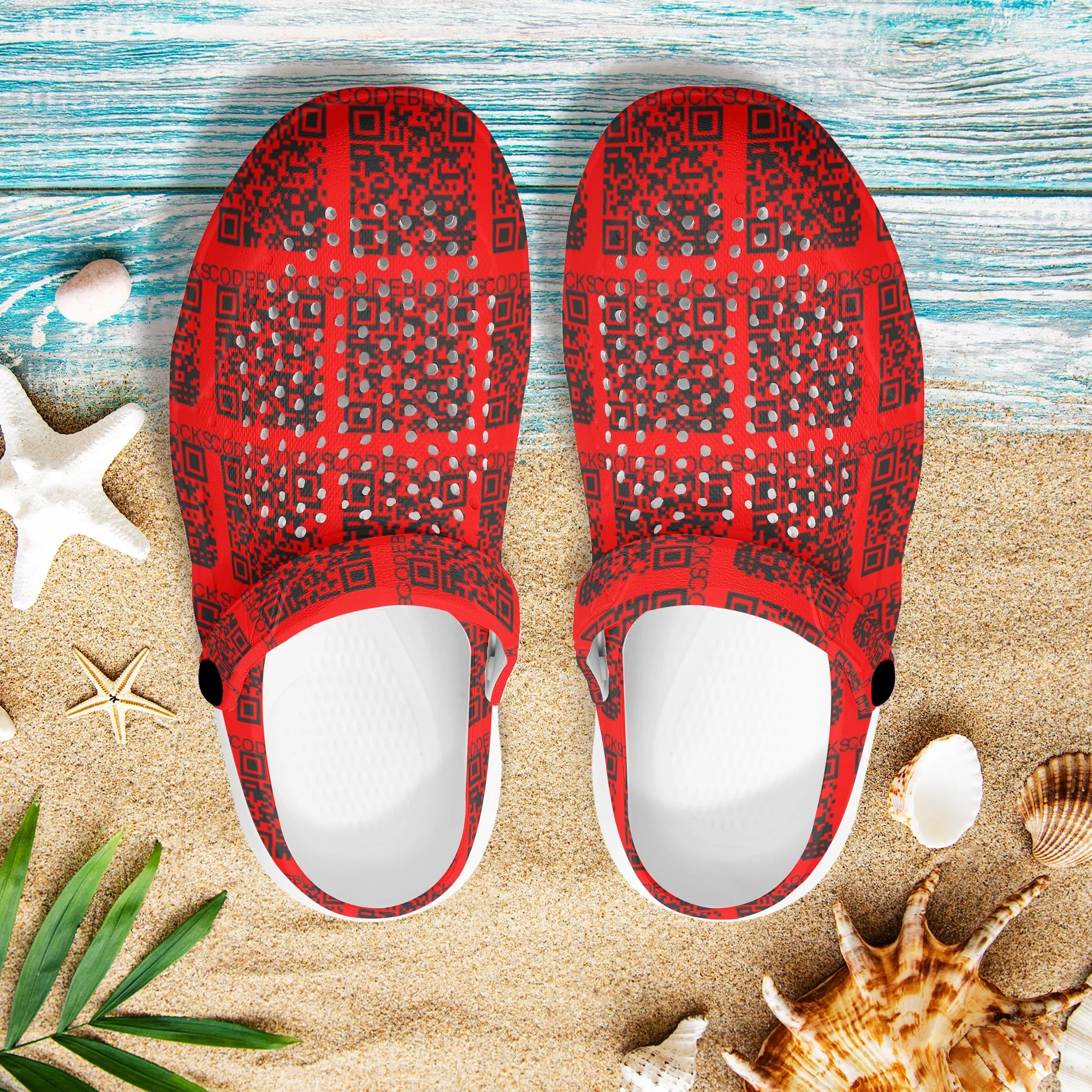 Mens Summer Hollow Out Clogs