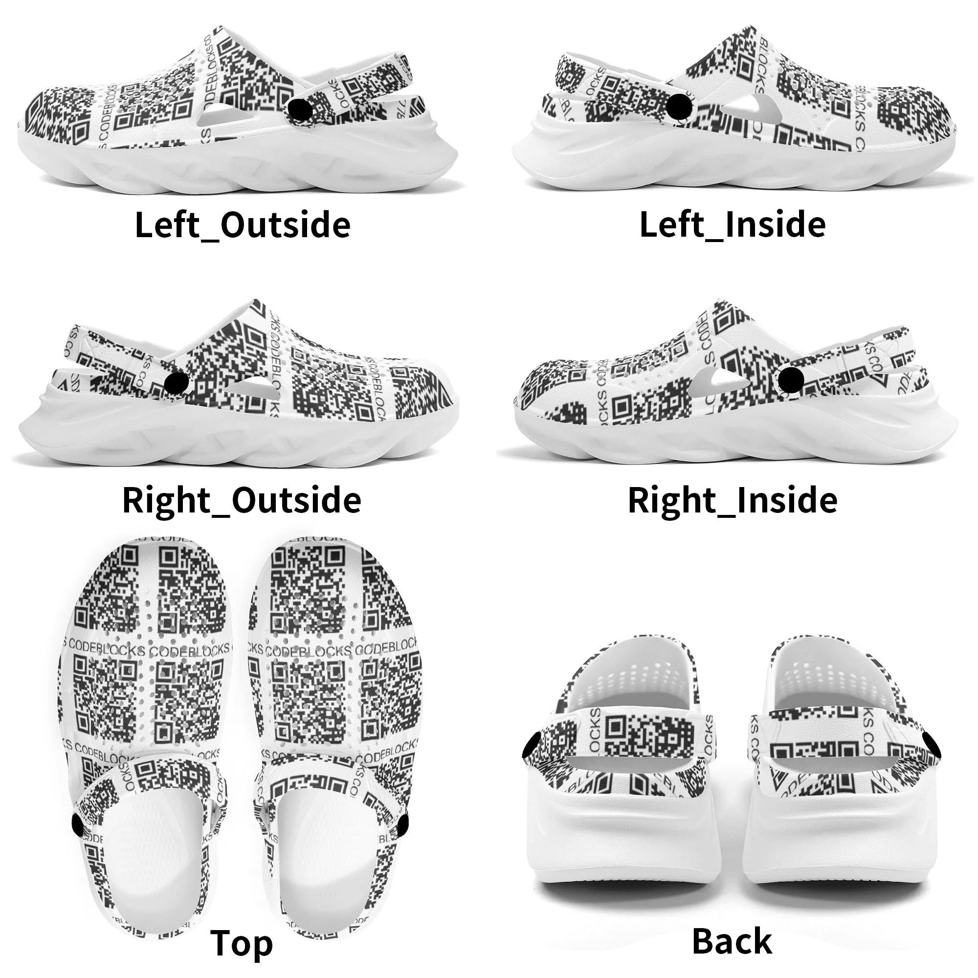 Mens Summer Hollow Out Clogs