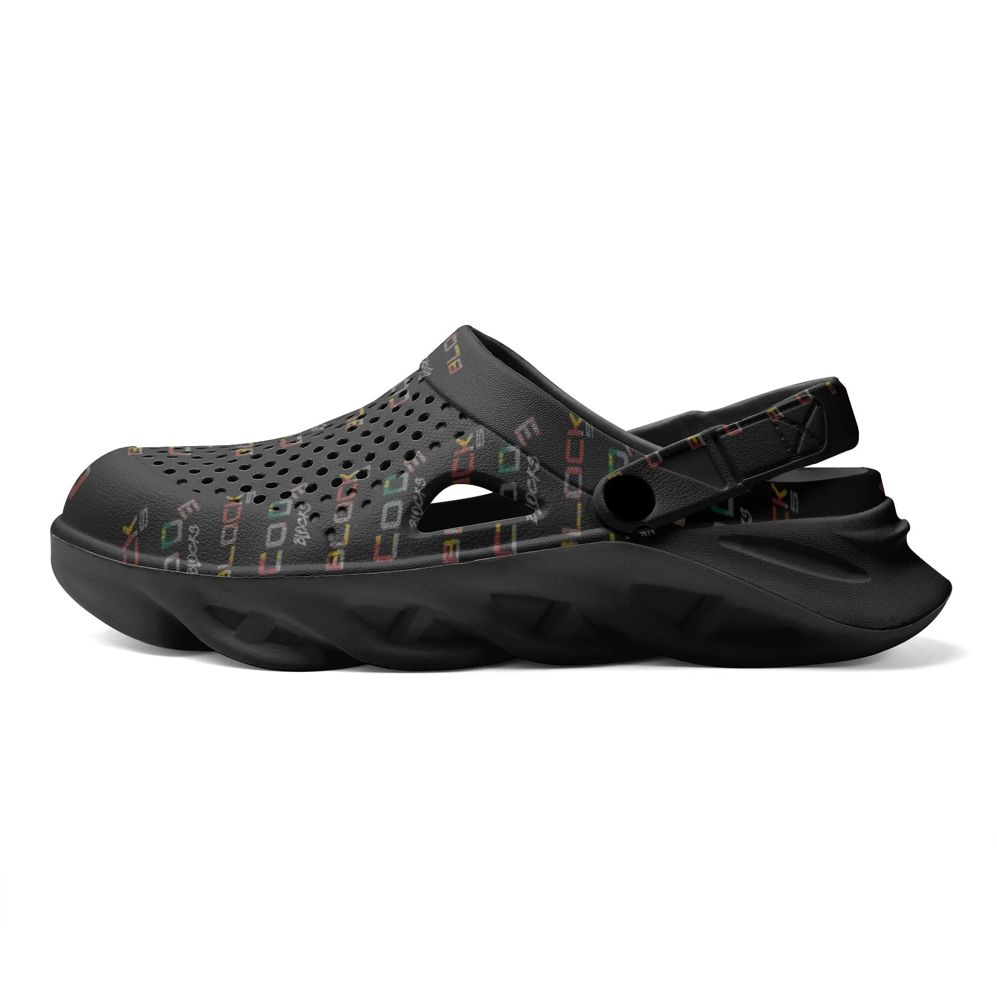 Mens Summer Hollow Out Clogs