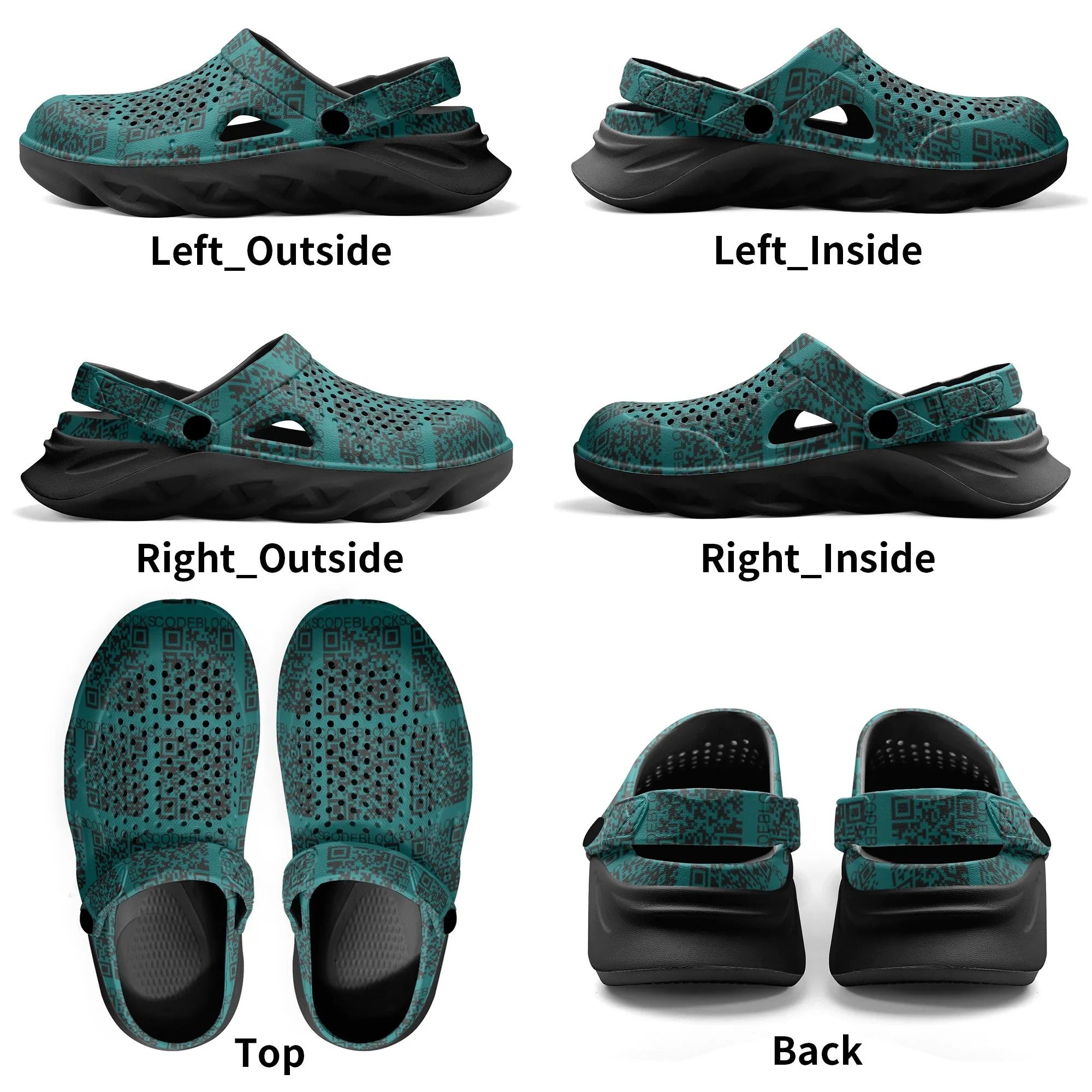 Mens Summer Hollow Out Clogs