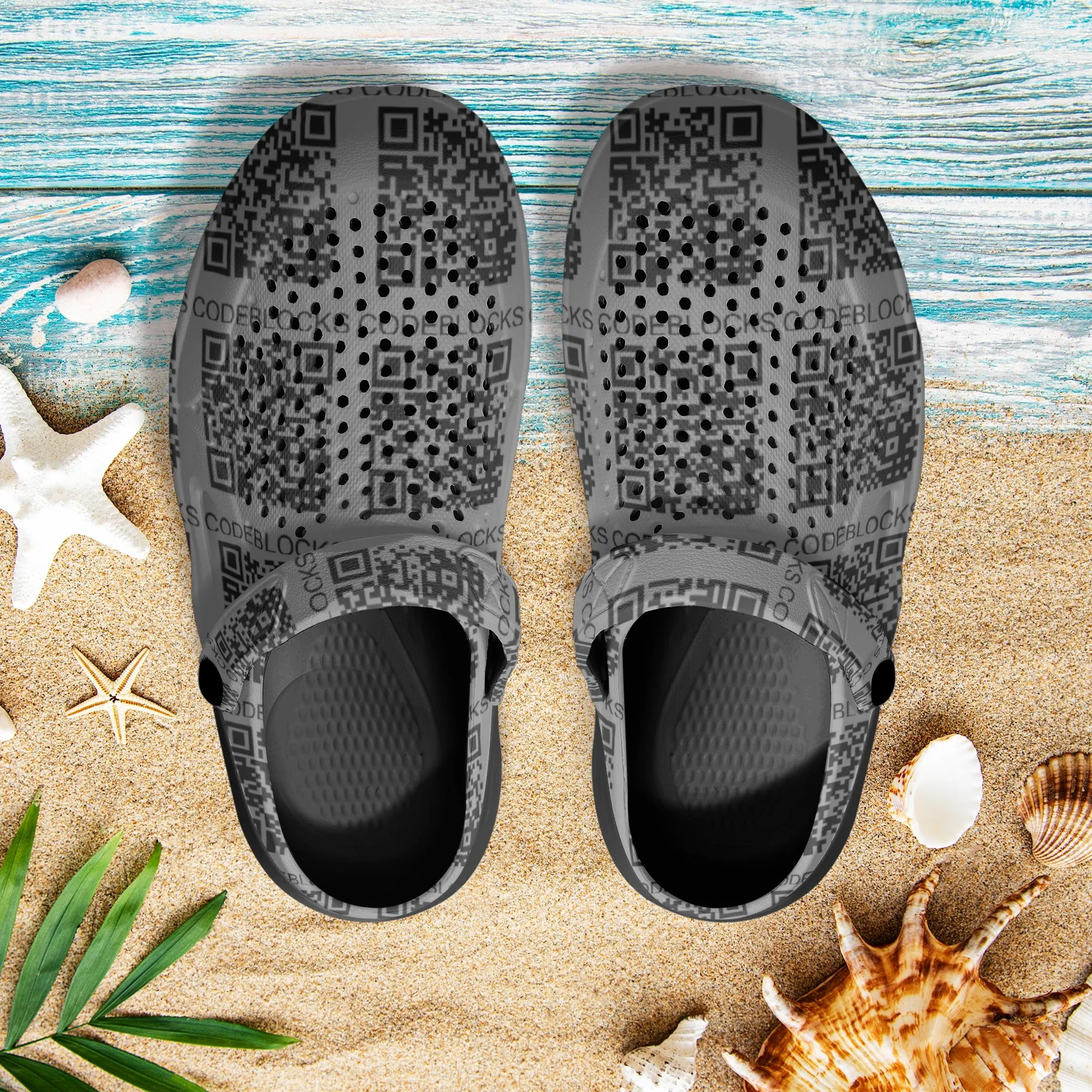 Mens Summer Hollow Out Clogs