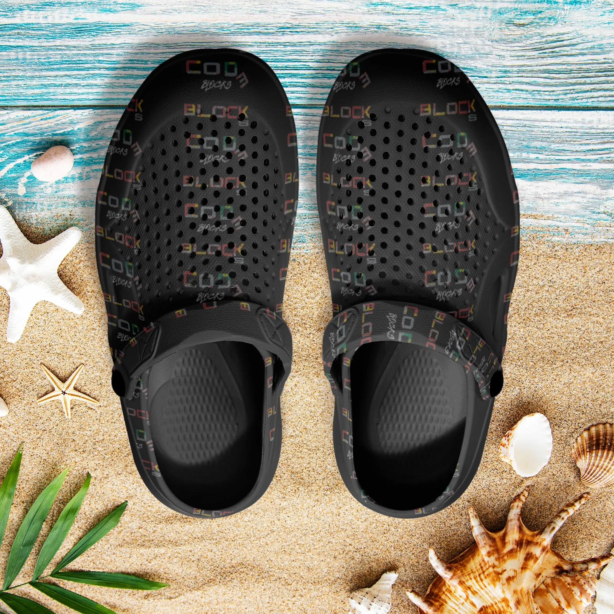 Mens Summer Hollow Out Clogs