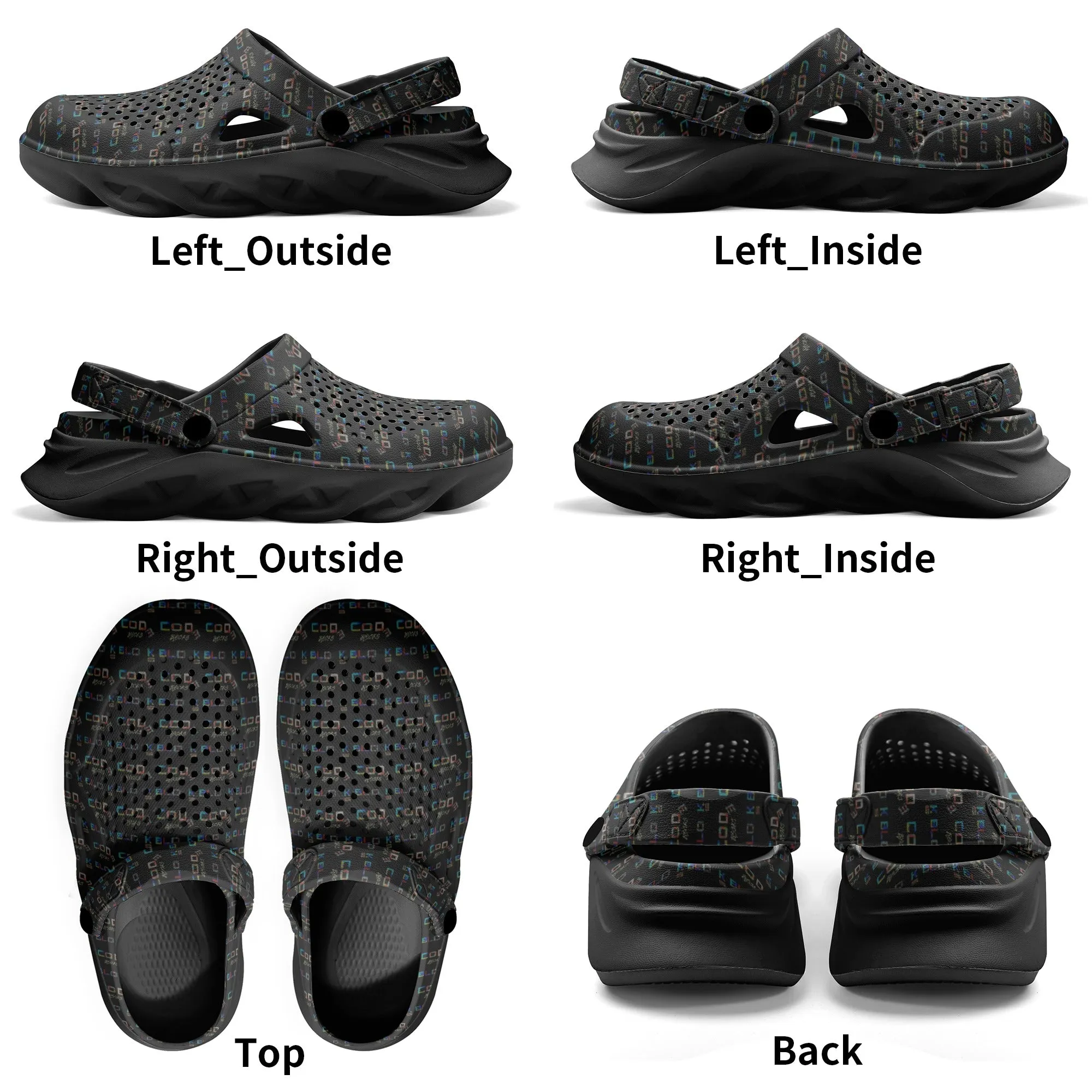 Mens Summer Hollow Out Clogs
