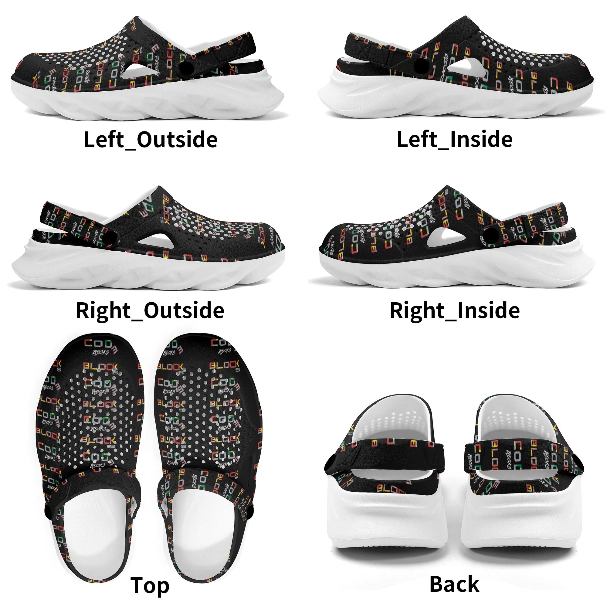 Mens Summer Hollow Out Clogs