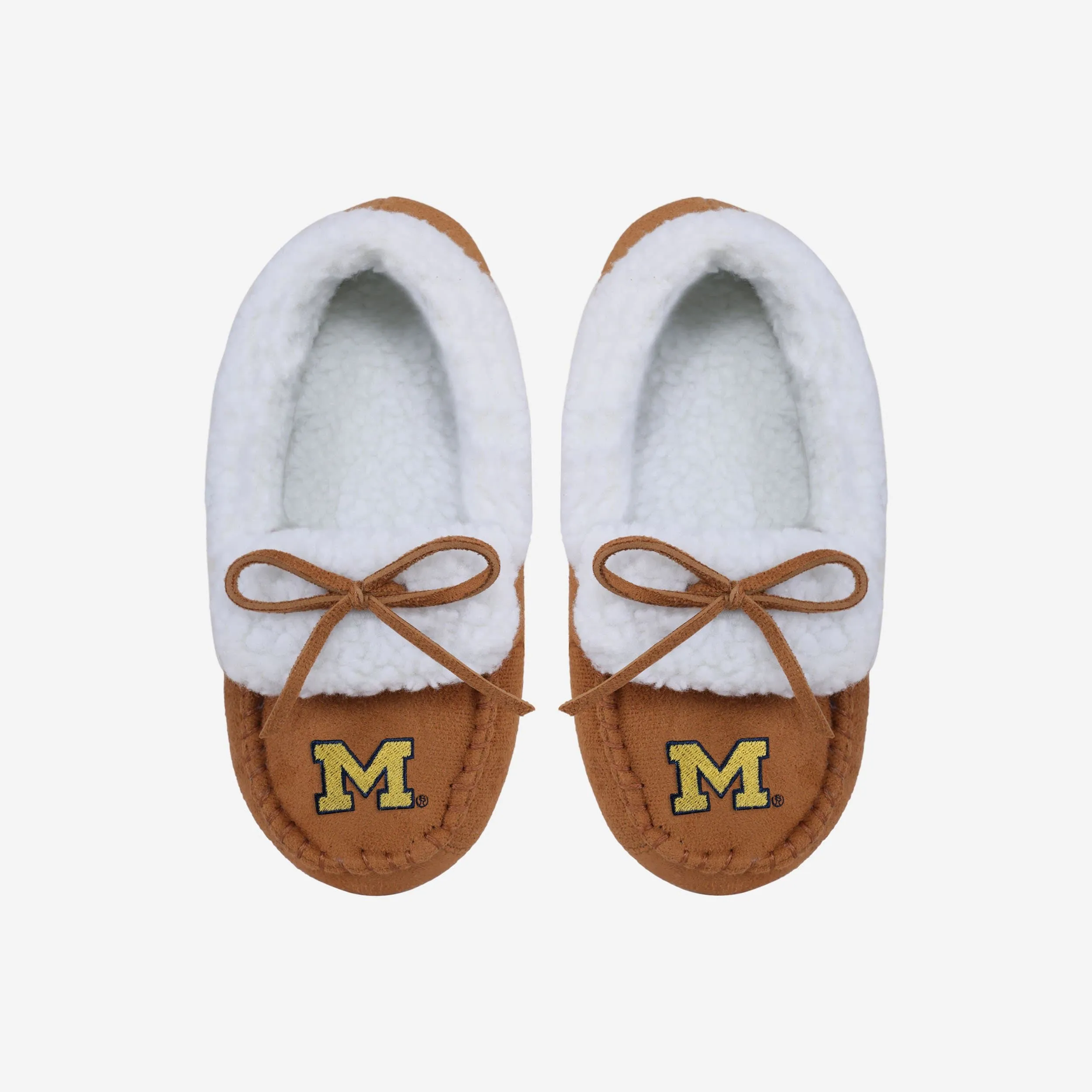 Michigan Wolverines Youth Moccasin Slipper