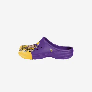 Minnesota Vikings Youth Colorblock Big Logo Clog
