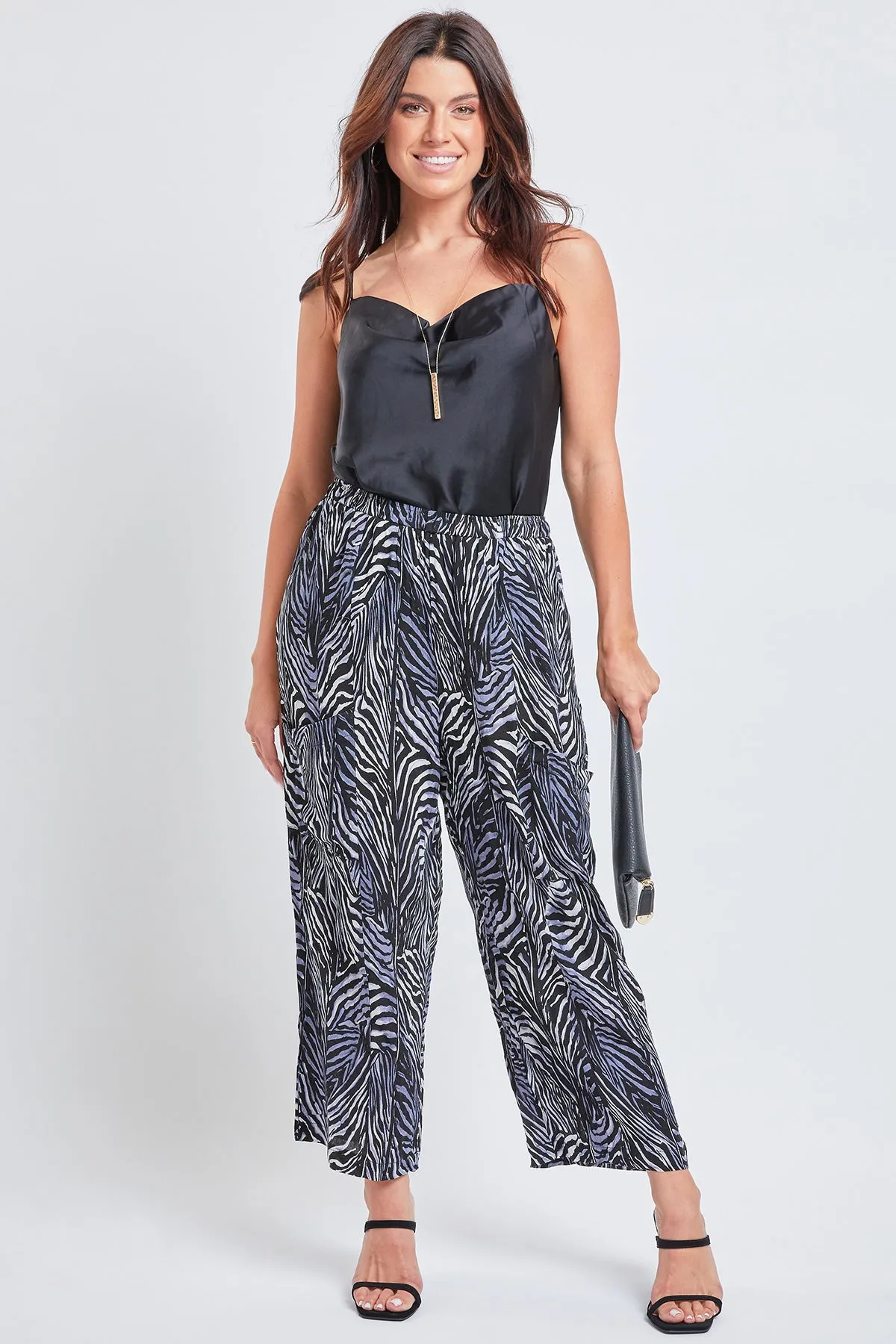 Missy Pull-On Relaxed Rise Pant Drapey Pocket Leg 6 Pack