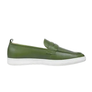 MMS Leather Italian Classic Green Moccasin