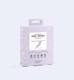 Moisturizing Heel Socks-Purple
