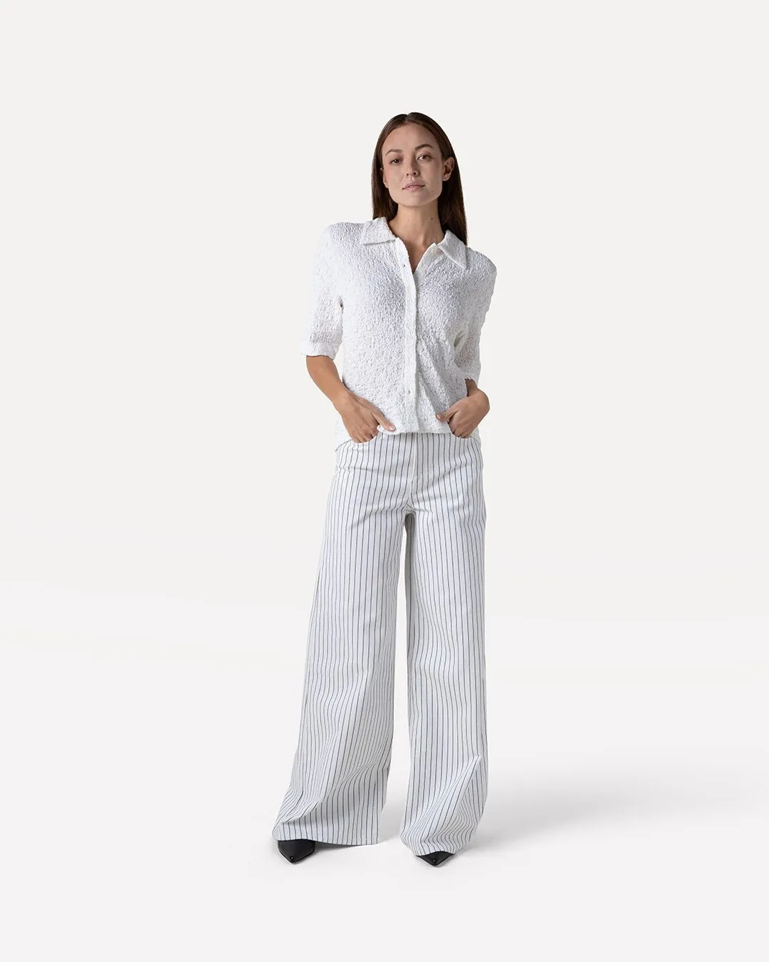 Moore denim wide