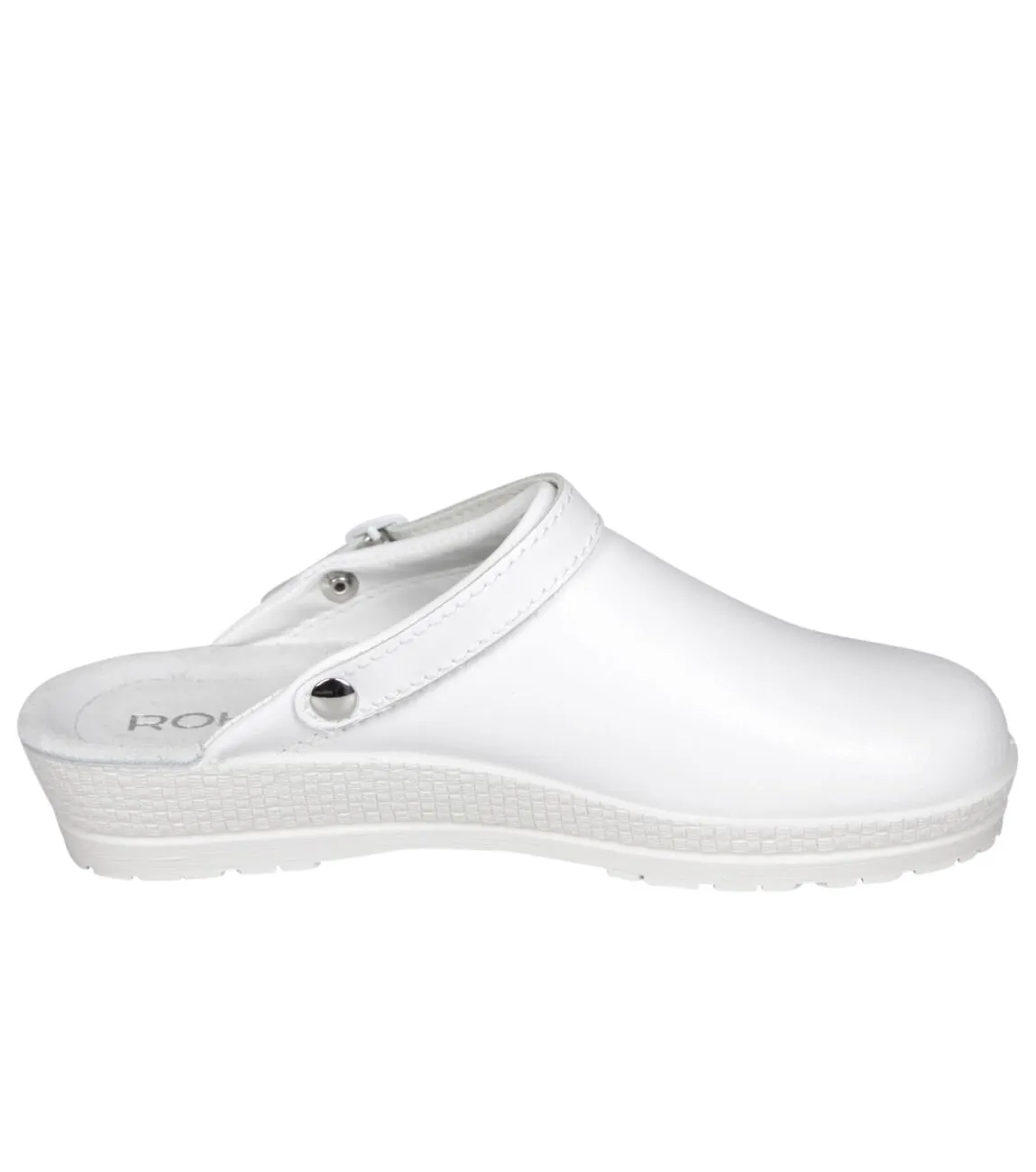 'Neustadt-D' women's outdoor clog - White