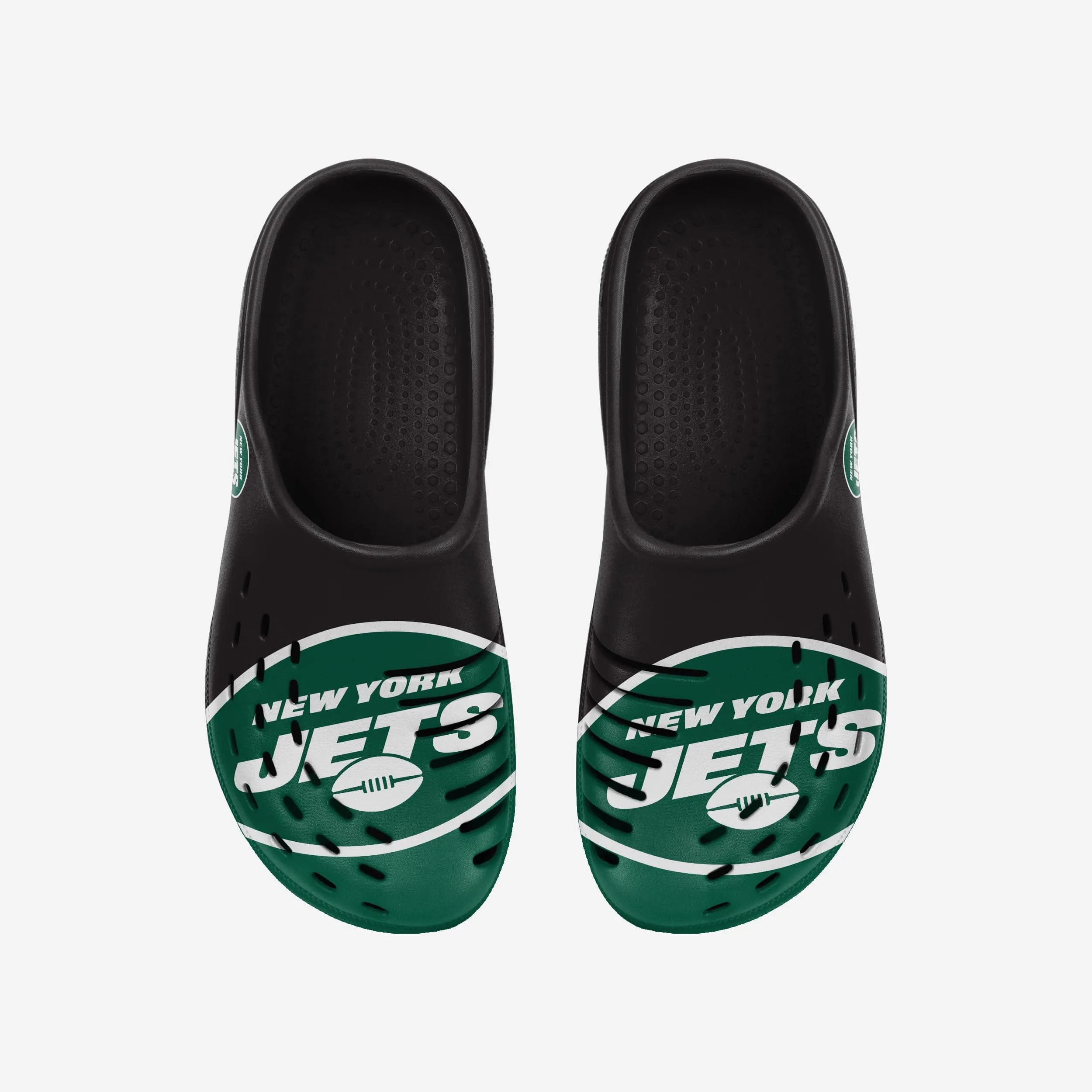 New York Jets Colorblock Big Logo Clog