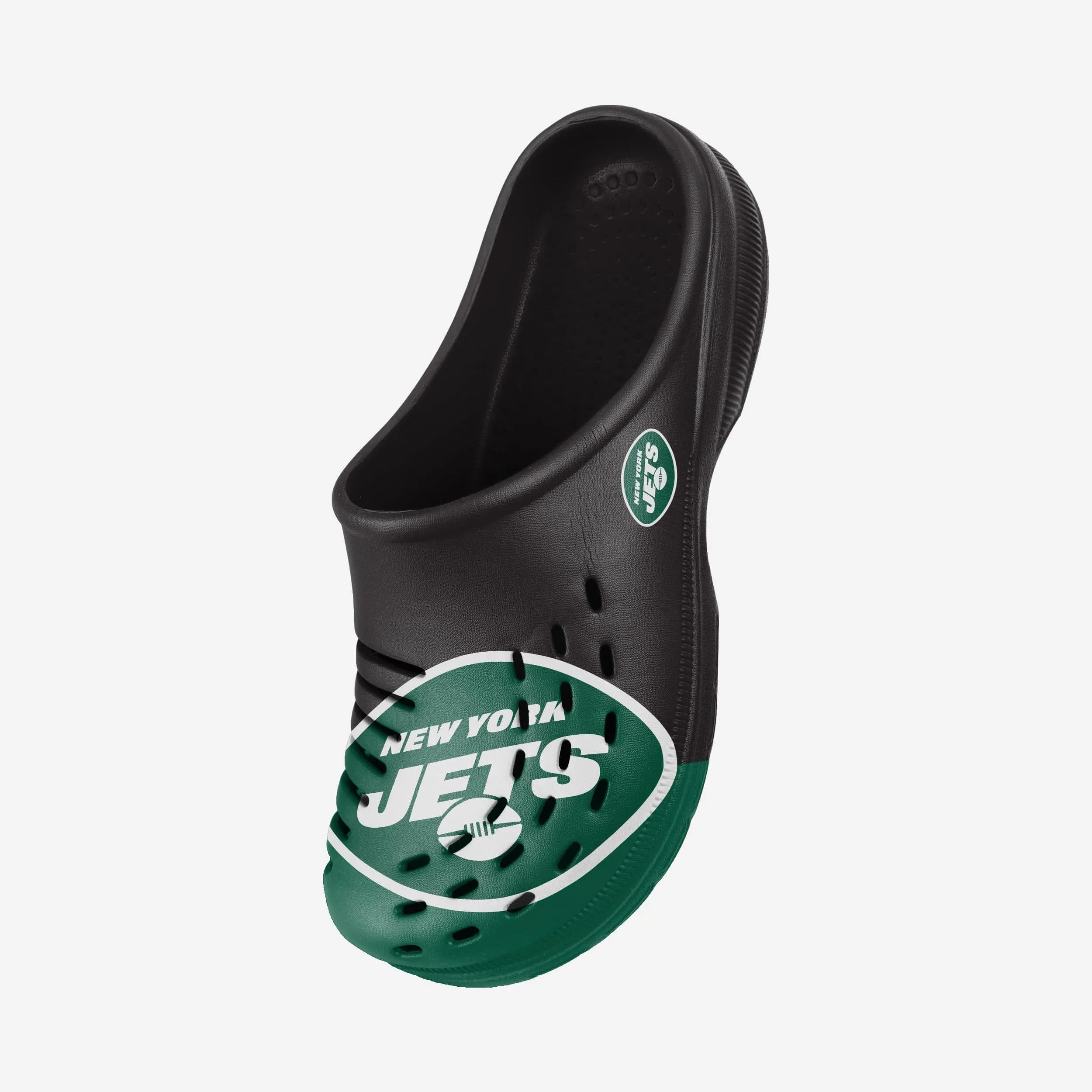 New York Jets Colorblock Big Logo Clog