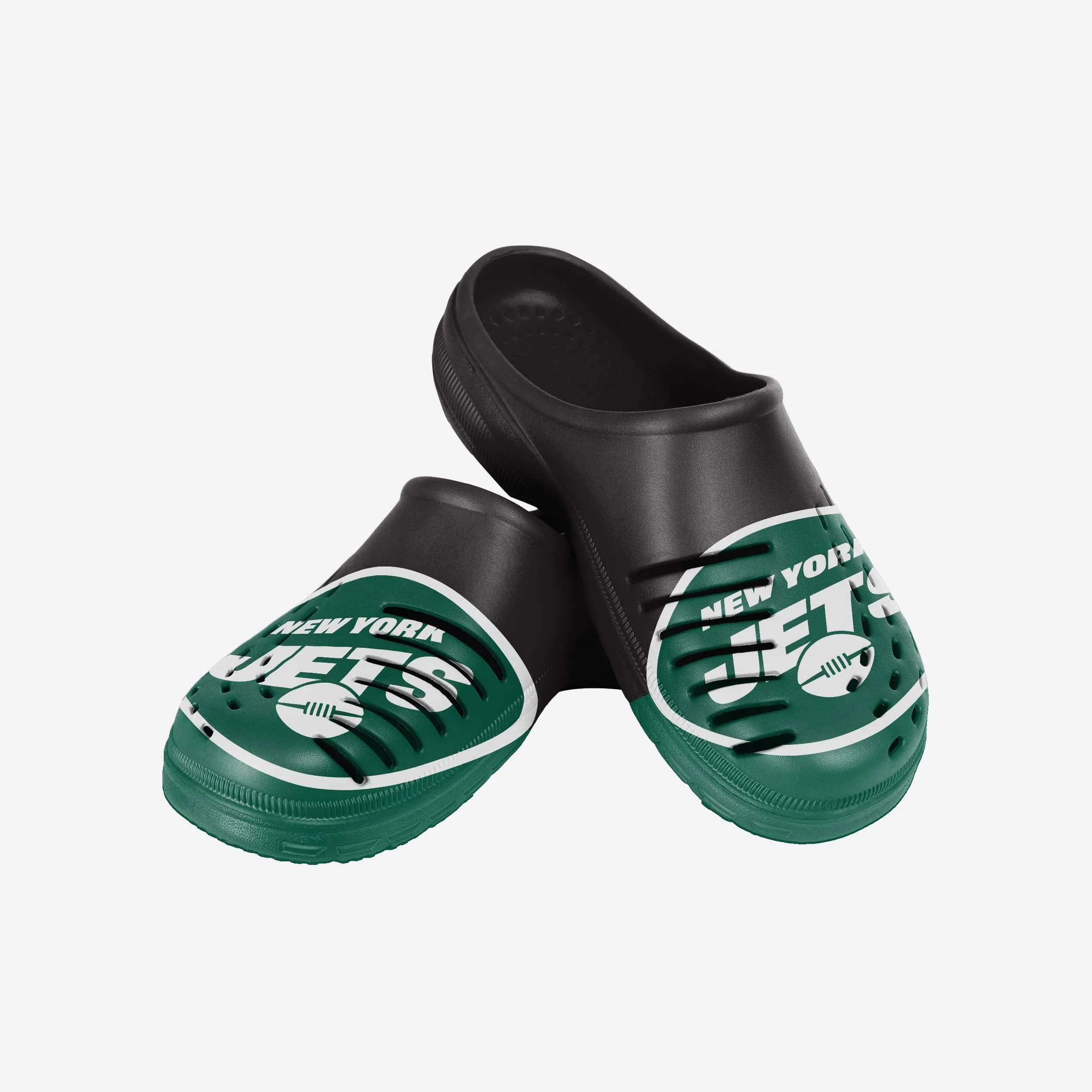 New York Jets Colorblock Big Logo Clog