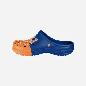 New York Mets Mens Colorblock Big Logo Clog