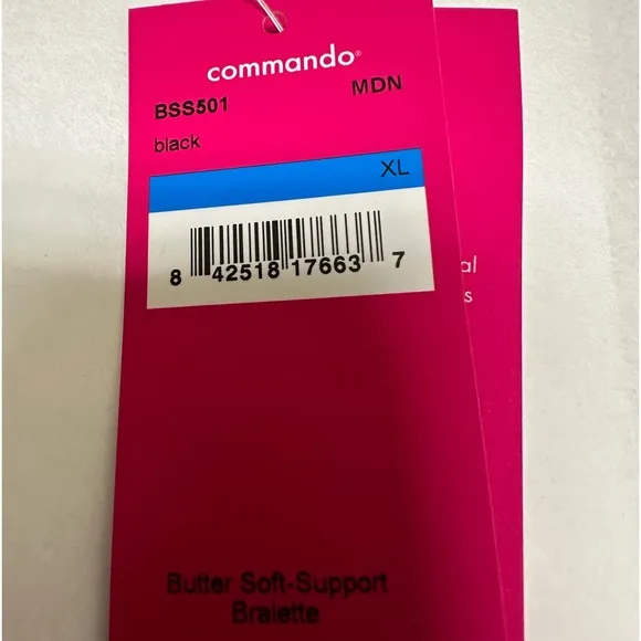 Nwt:Commando Butter Soft Support Bralette❤️
