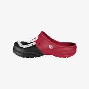Oklahoma Sooners Colorblock Big Logo Clog