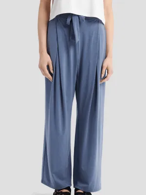 Pantalon Summer à Jambes Larges Naïa™ - Bleu Croisière