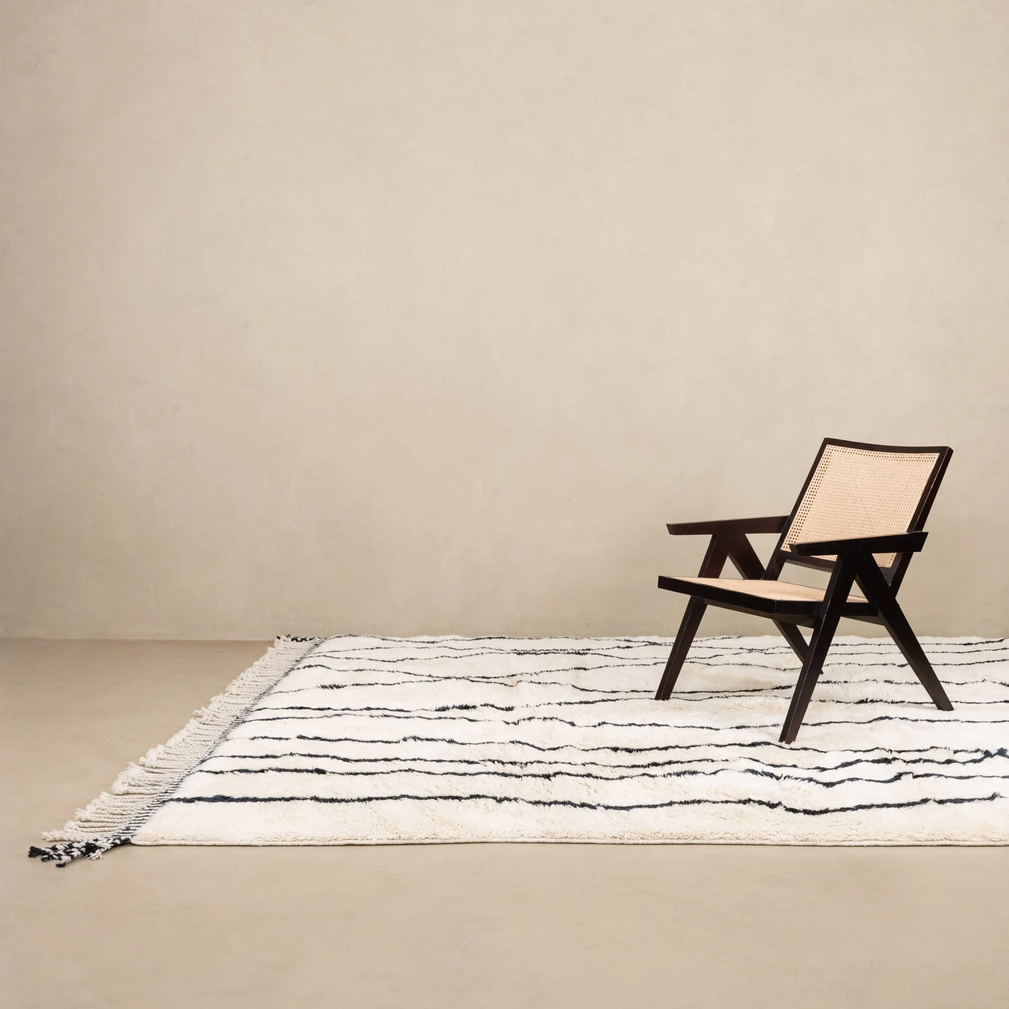 Paths - Luxury Shag Moroccan Rug