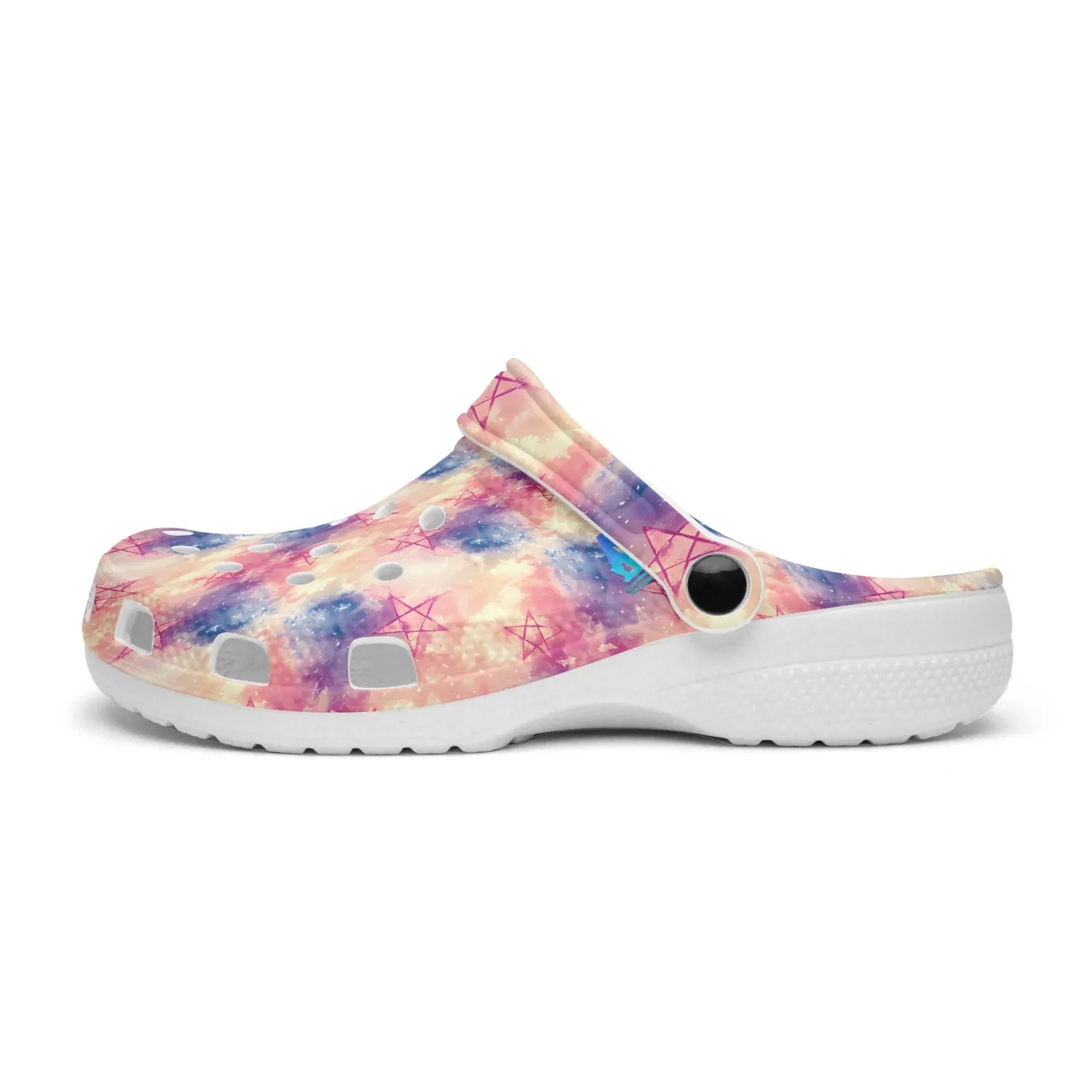 Pentagram Stars Rok-Clogs