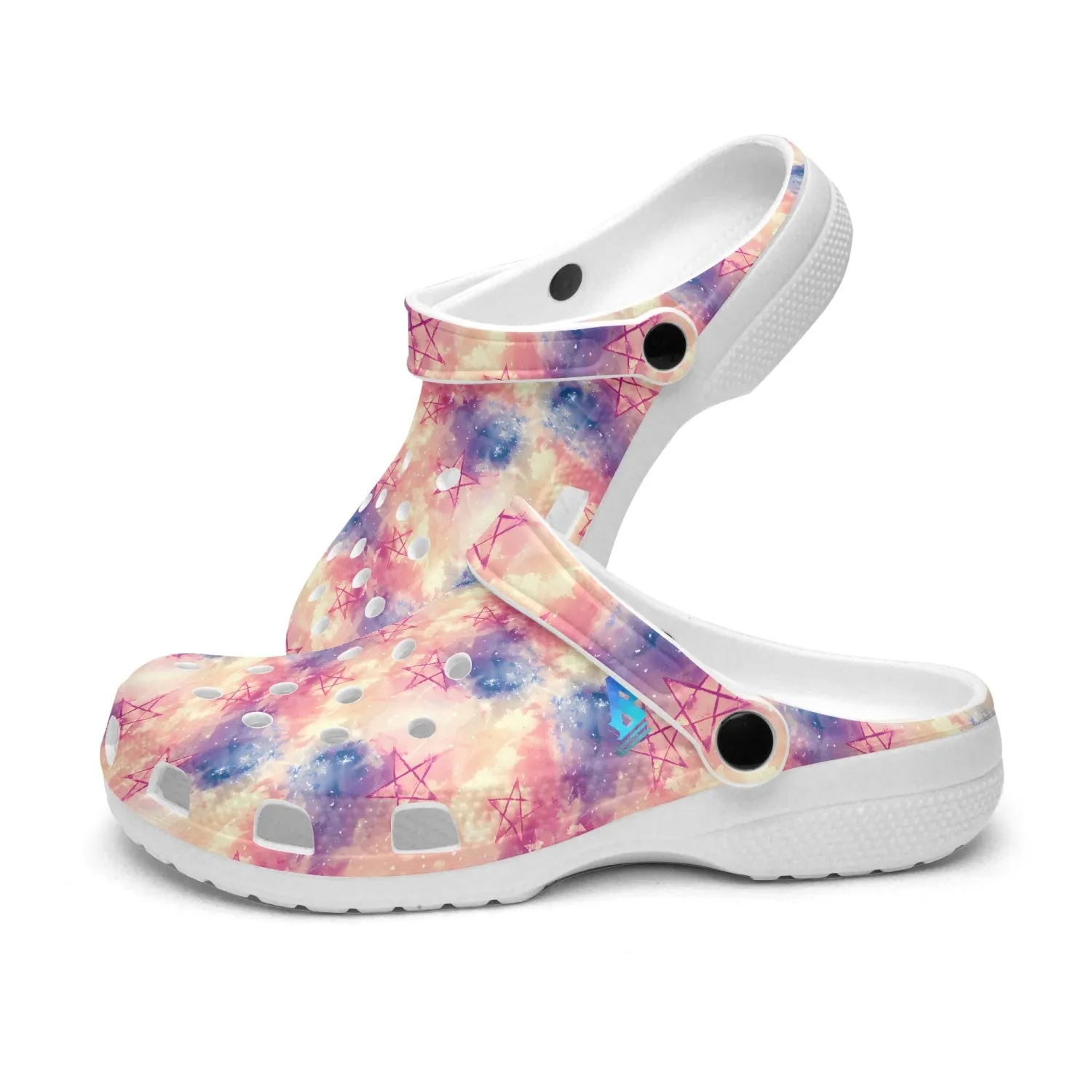 Pentagram Stars Rok-Clogs