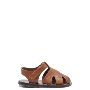 Pepe Vintage Brown Velcro Baby Sandal