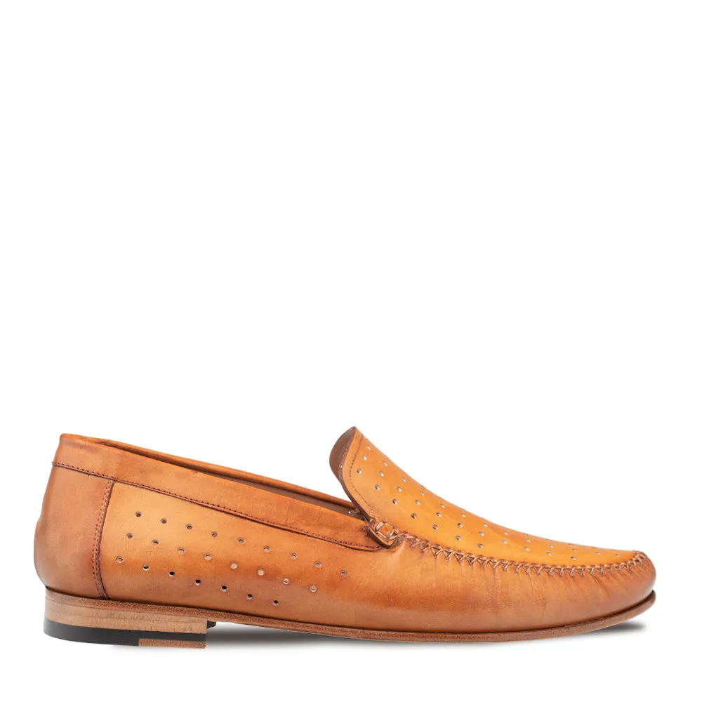 Perforated Calf Moccasin