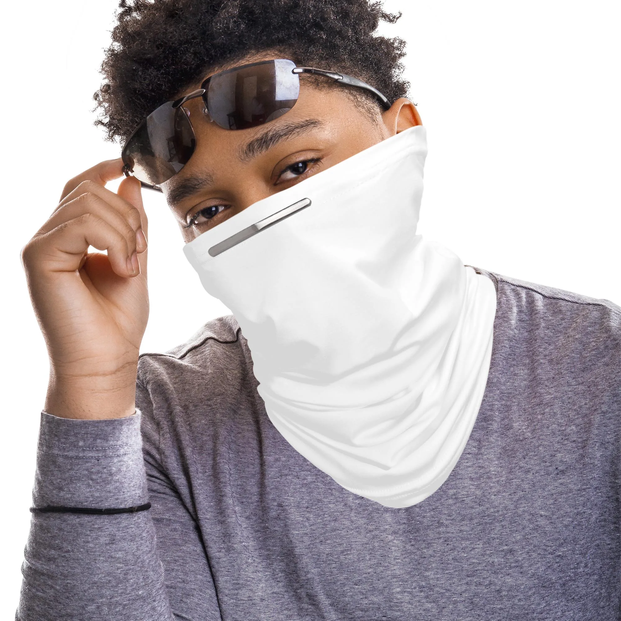 Printed Snood Scarf/Bandana
