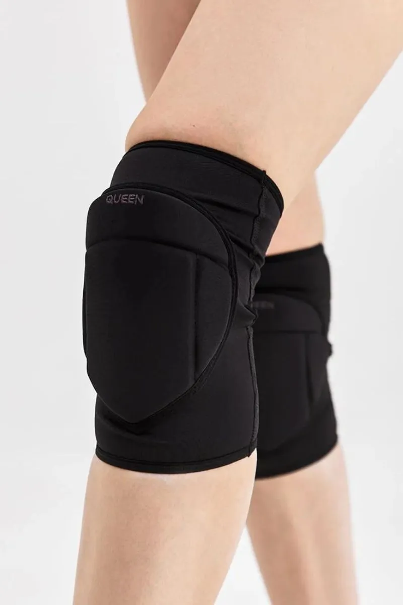 Queen Classic Kneepads - Sleek Black Pro 4