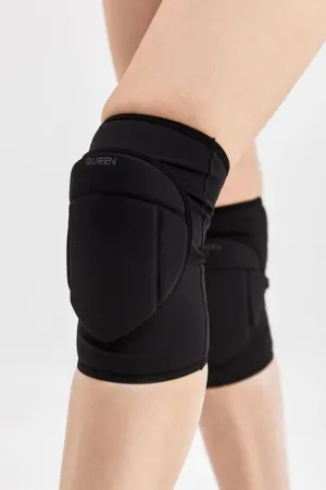 Queen Classic Kneepads - Sleek Black Pro 4