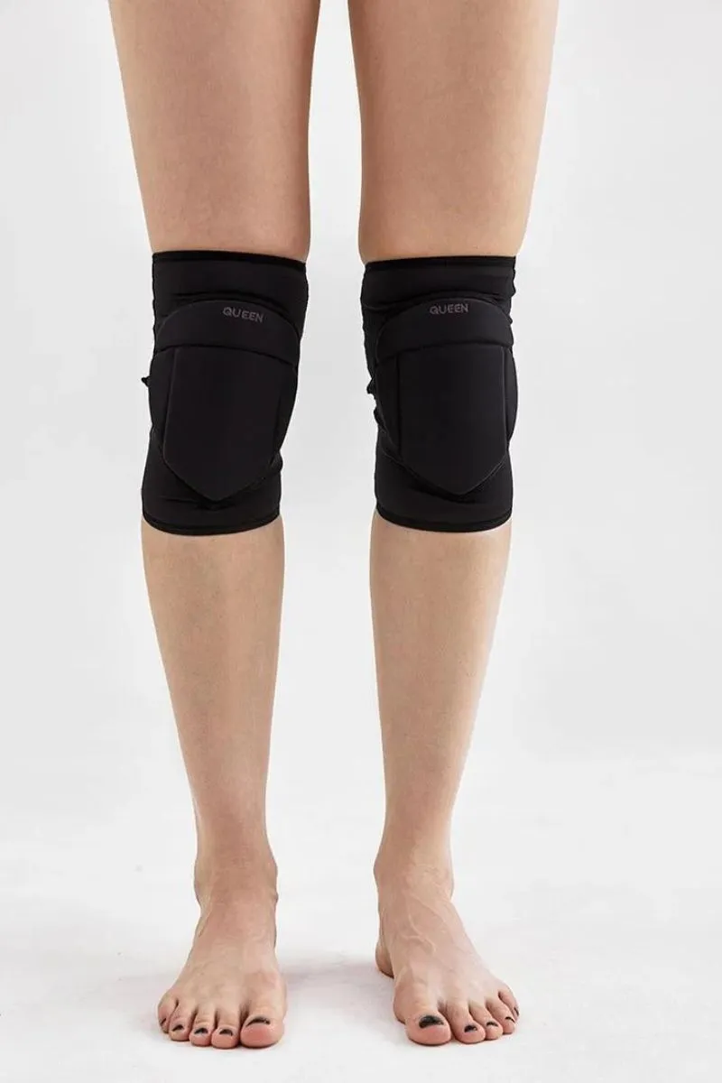 Queen Classic Kneepads - Sleek Black Pro 4