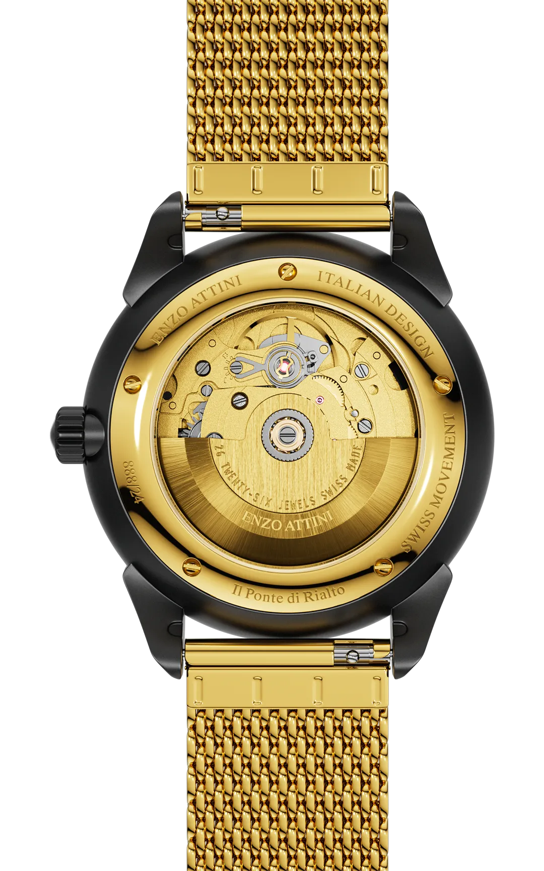 "il Ponte di Rialto" Automatic - Mesh Strap / Swiss Movement