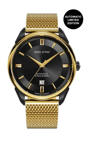 "il Ponte di Rialto" Automatic - Mesh Strap / Swiss Movement