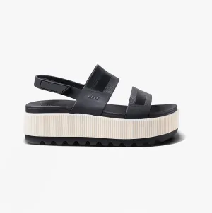 Reef WATER VISTA HIGHER Womens Sandals Black Vintage
