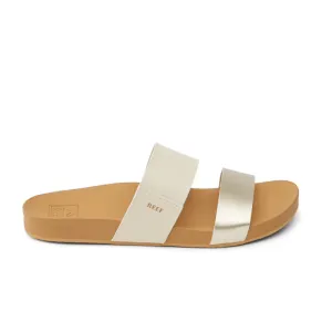 Reef Women's Cushion Vista Slide - Vintage/Gold