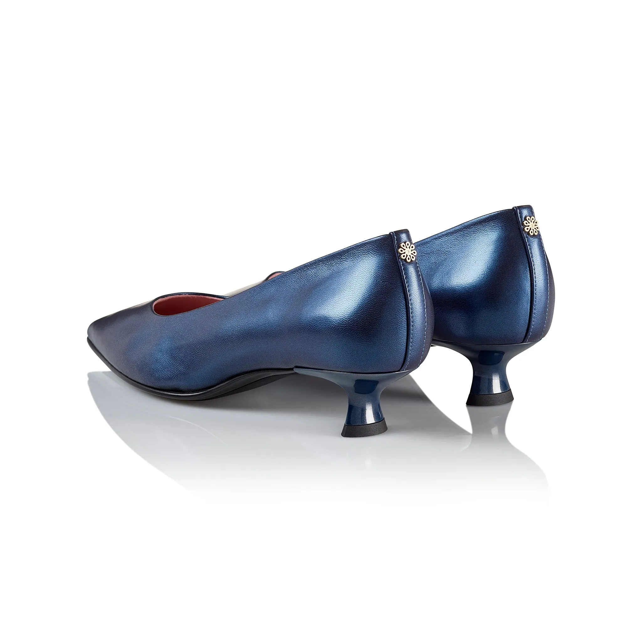 ROMY - NAVY - LEATHER