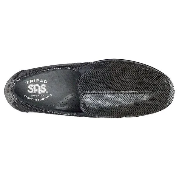 SAS Dream Loafer Black Snake (Women's)