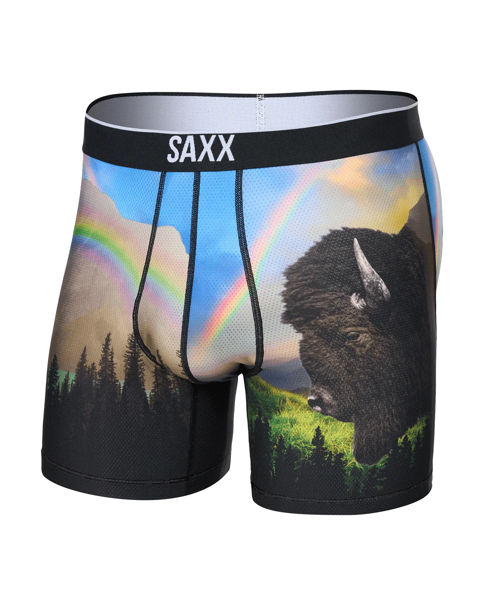 Saxx Volt Breathable Mesh Underwear - Olympic Scale-Multi