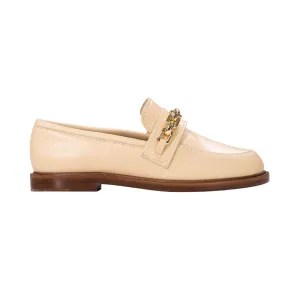 Schutz Women's Egg Shell Moccasin