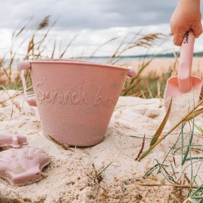 Scrunch Bucket - Seau avec Pelle en Silicone, Blush