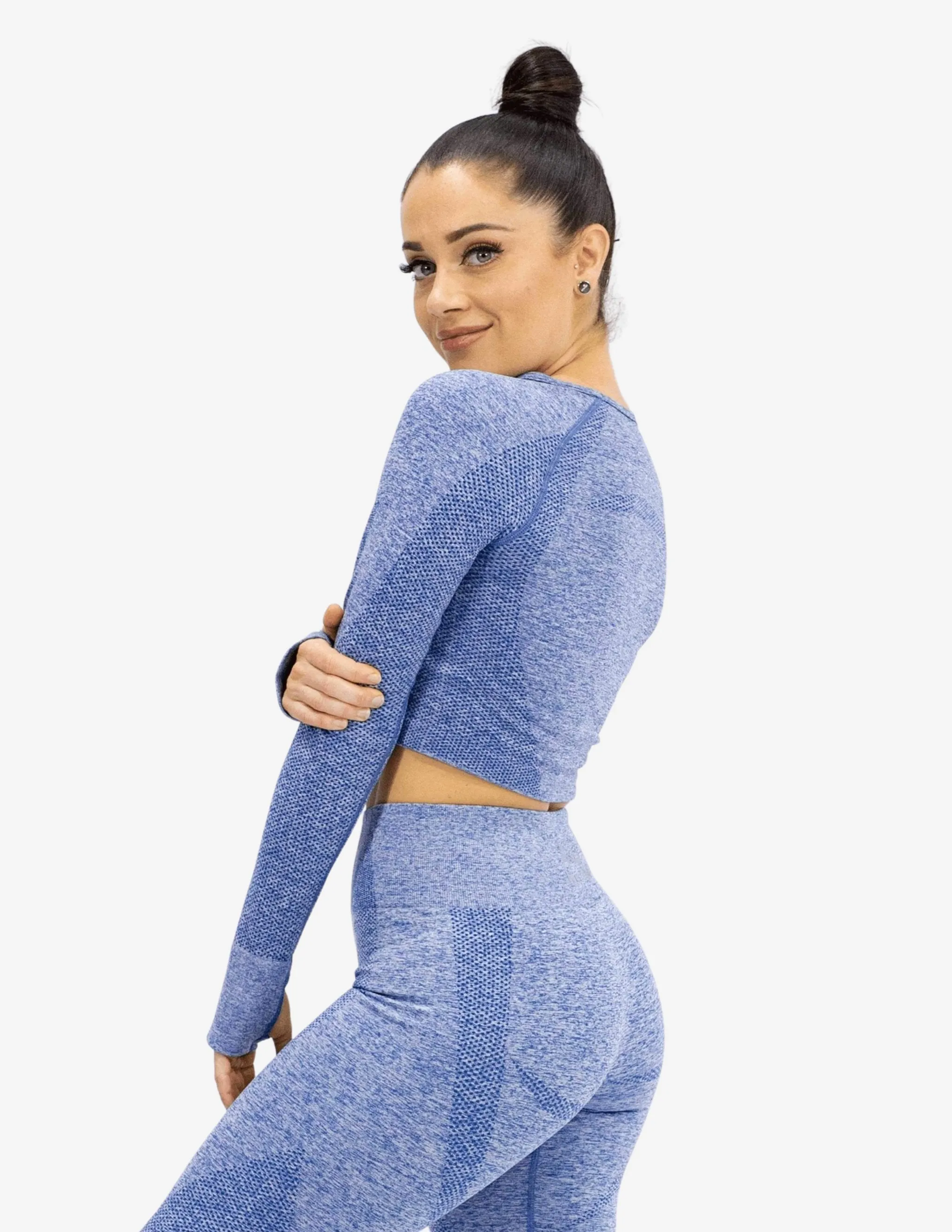 Seamless Luxury Crop Blue
