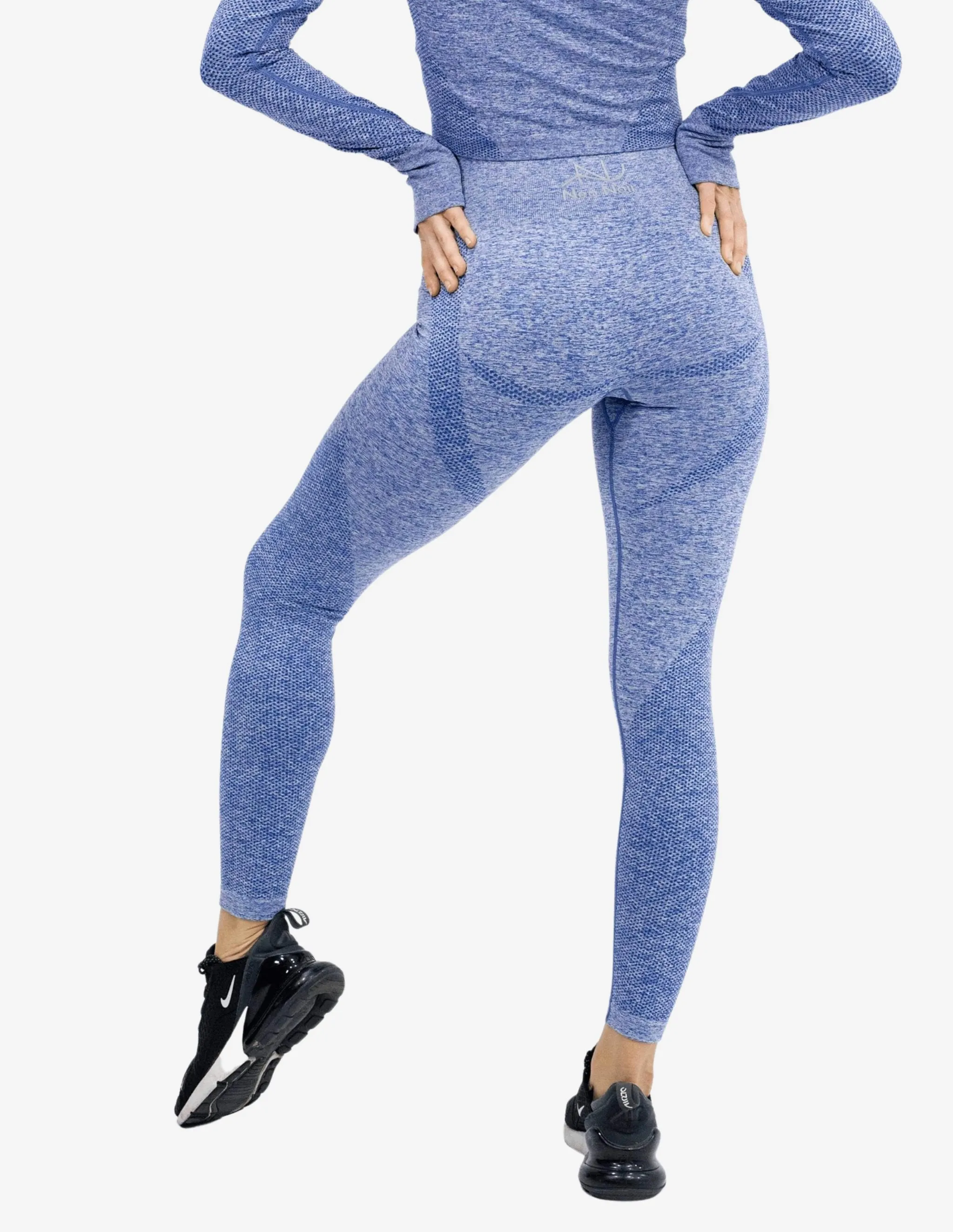 Seamless Luxury Leggings Blue