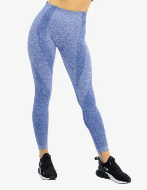 Seamless Luxury Leggings Blue