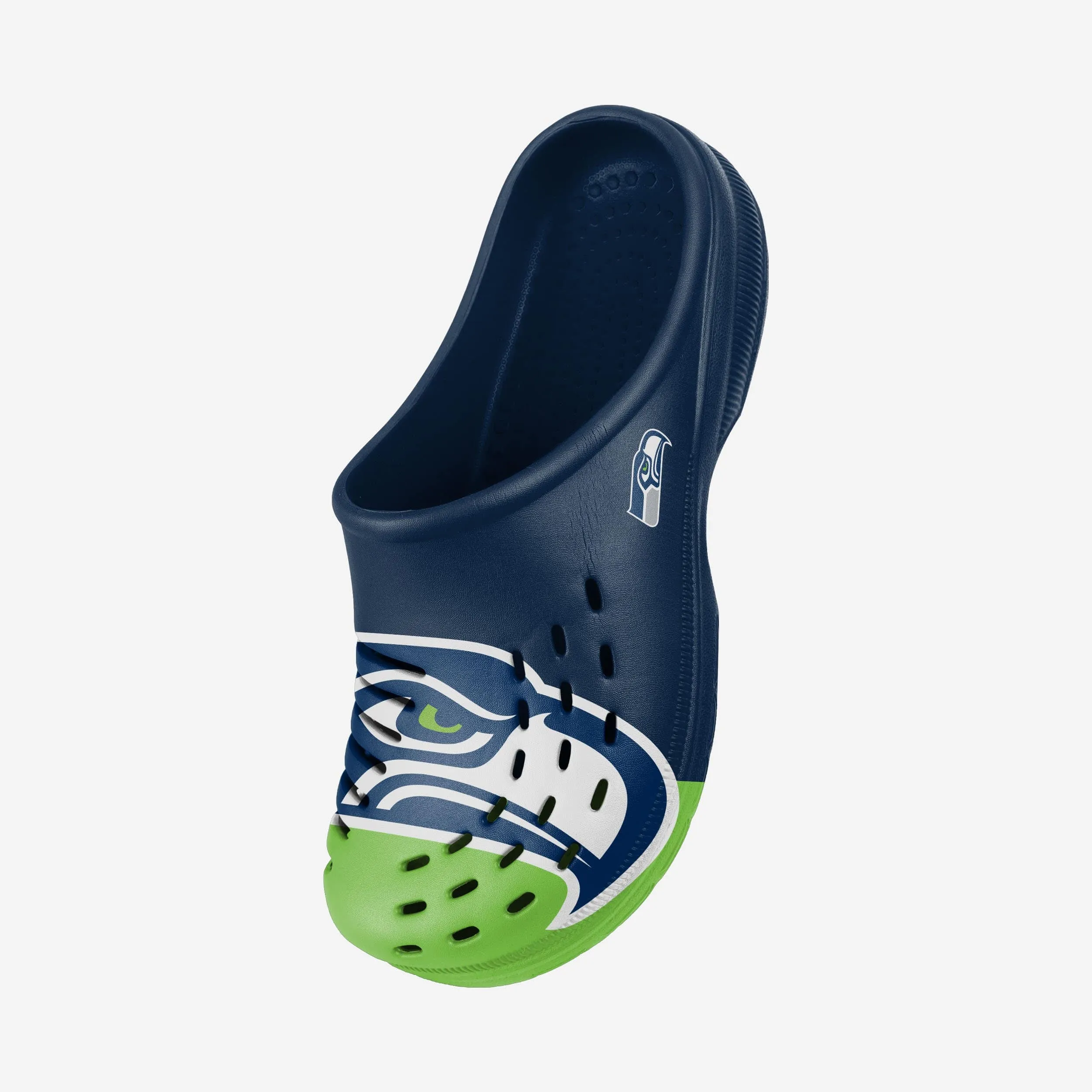 Seattle Seahawks Colorblock Big Logo Clog