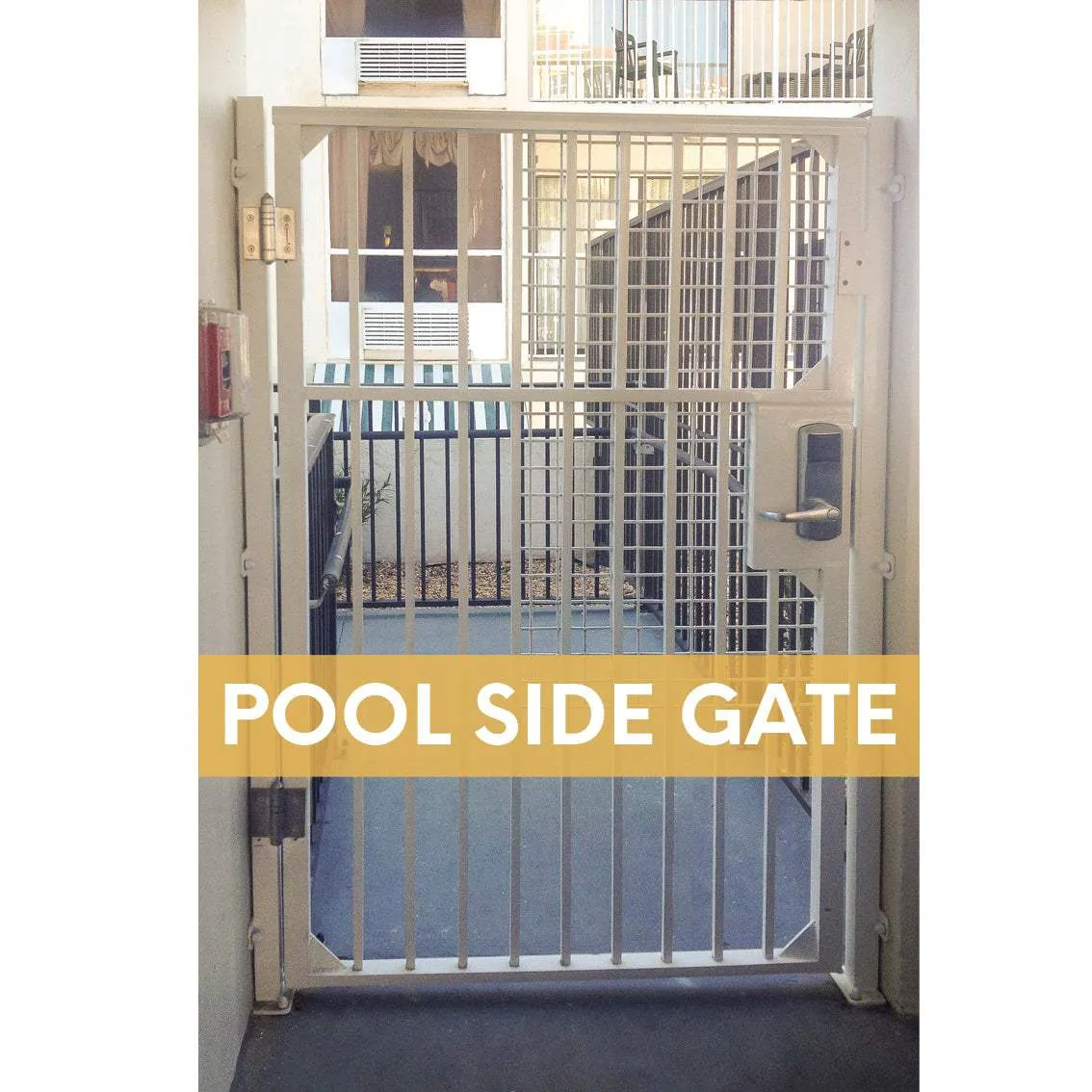 Self Closing Gate Hinges for Pool | Stainless Marine Hinges | 7ft | K51P-316-C3 | 3 Pack